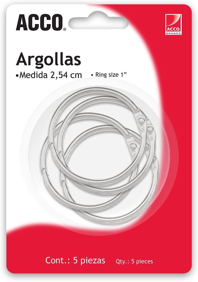 ARGOLLAS MULTIUSOS C/5 PZAS. 2.54 CMS