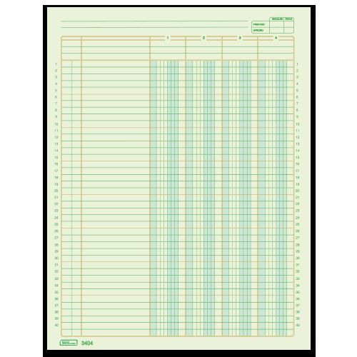 BLOCK PRINTAFORM 4 COLUMNAS