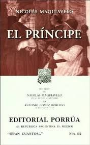 LIBRO EL PRINCIPE NICOLAS MAQUIAVELO