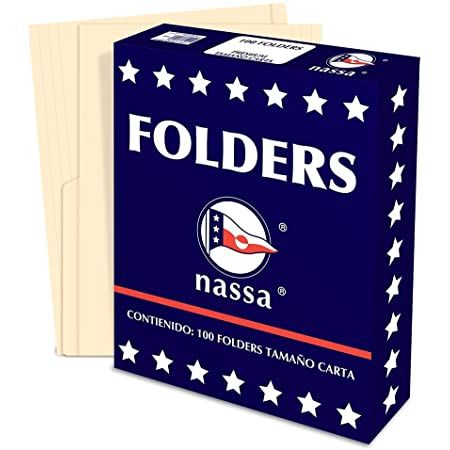 FOLDER CARTA NASSA CREMA