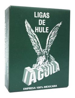 LIGA DE HULE COLORES AGUILA NO. 18 80G