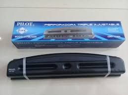 PERFORADORA PILOT TRES ORIFICIOS