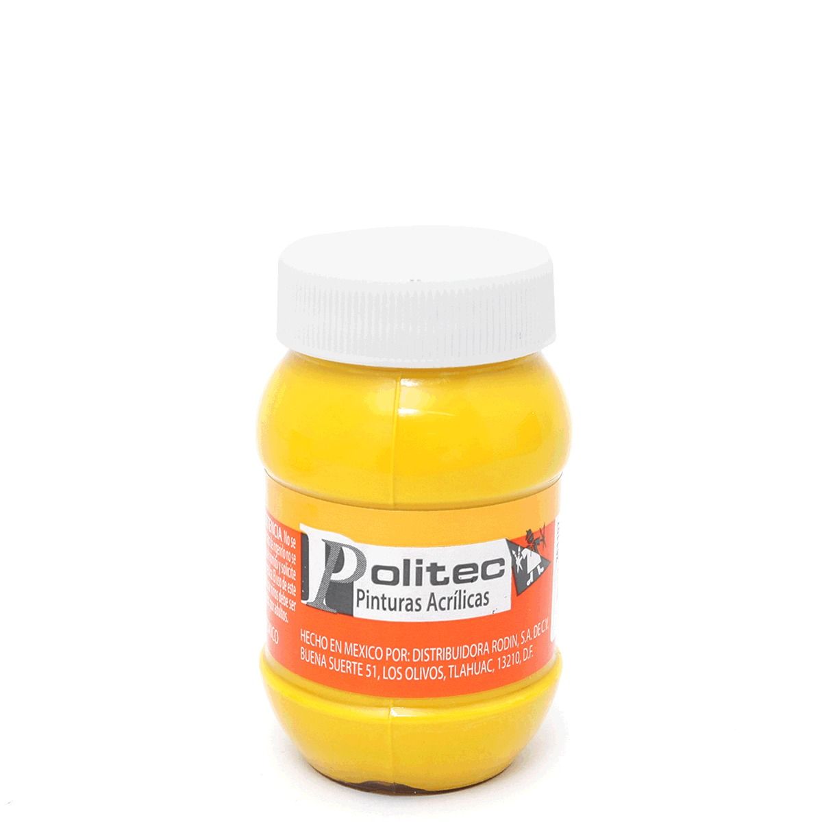 PINTURA ACRILICA POLITEC AMARILLO F 100 ML