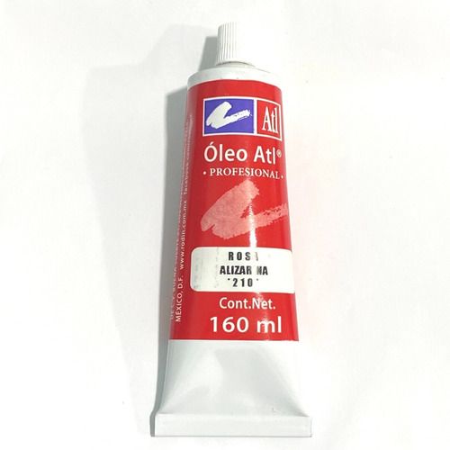 PINTURA AL OLEO ATL 160 ML ROSA ALIZARIN