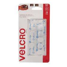 VELCRO  CIRCULO BLANCO C/10 JUEGOS