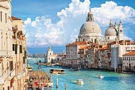 VENICE WITH GRAND CANAL ITALY 1000 PZAS